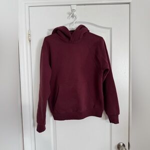 aritzia cozy sweatfleece perfect hoodie